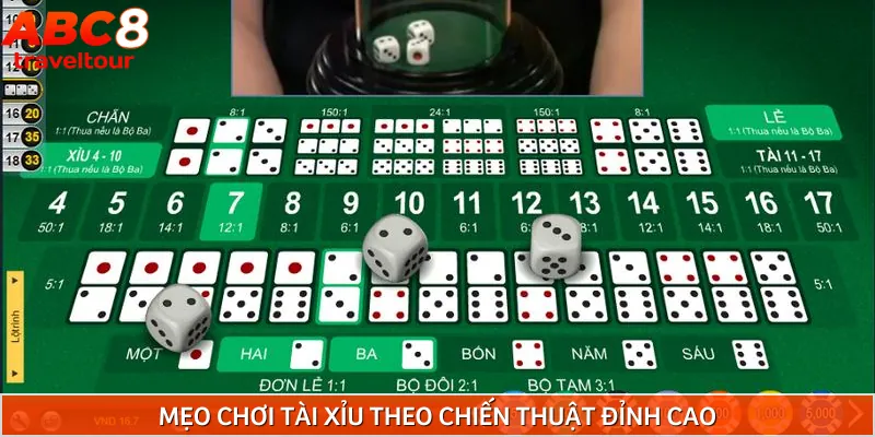 Tập hợp nhiều mẹo đánh tài xỉu theo chiến thuật