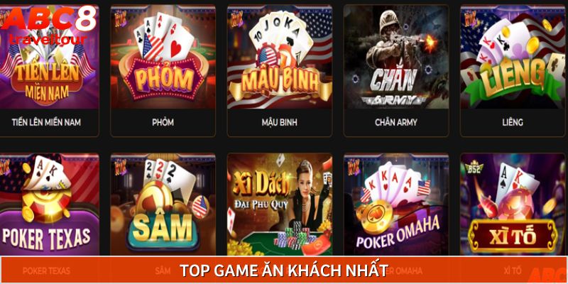 Bộ sưu tập game bài mọi hội viên săn đón