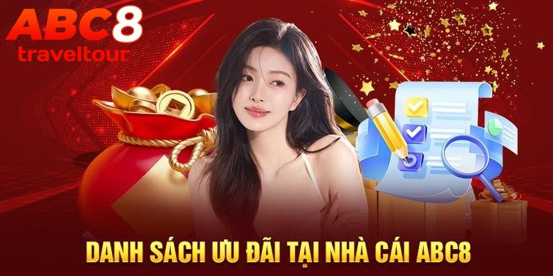 Top 3 chương trình khuyến mãi ABC8 đang cực hot