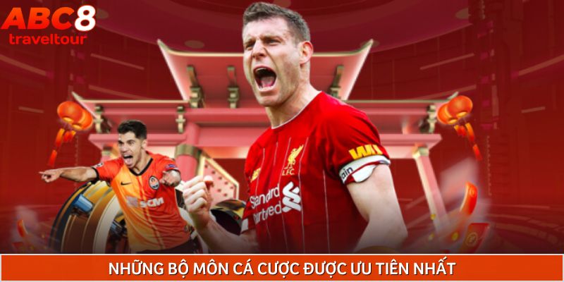 Top bộ môn cá cược hấp dẫn nhất hội tụ đầy đủ tại sân game