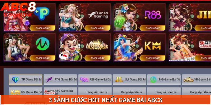 Giải trí đỉnh cao cùng các sảnh cược danh tiếng